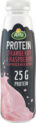 Arla Protein Arla Protein Strawberry & Raspberry Flavoured Milk Drink 482ml
