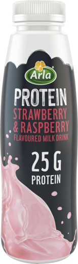 Arla Protein Strawberry & Raspberry Flavoured Milk Drink 482ml