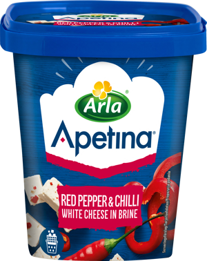 Apetina Cubes in brine Red Pepper & Chilli
