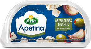 Apetina Green Olives & Garlic 100 g