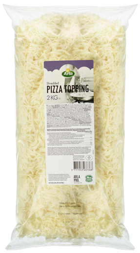 Arla Pro Pizzatopping Shredded 2kg