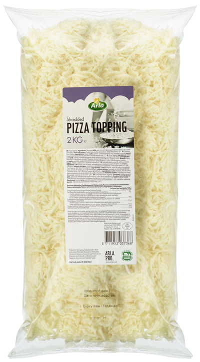 Arla Pro Pizzatopping Shredded 2kg