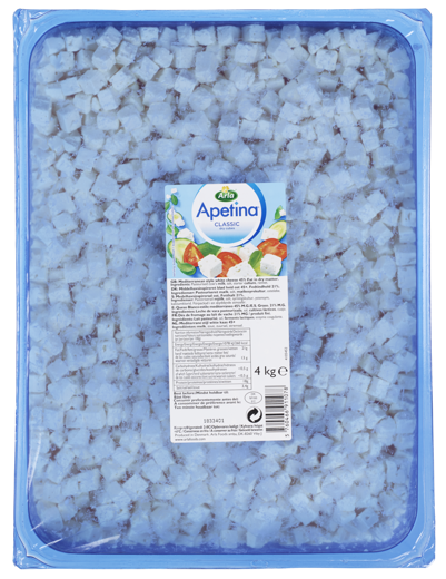 Apetina White Cheese Dry Cubes 4kg