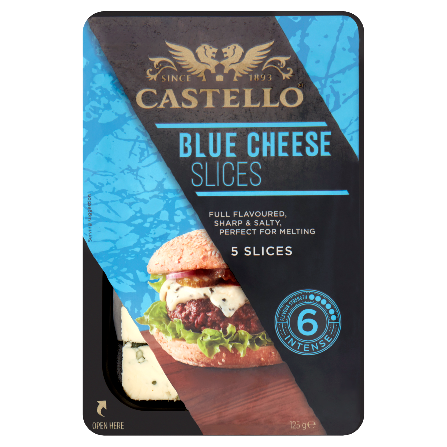 Castello Burger Blue 125 g
