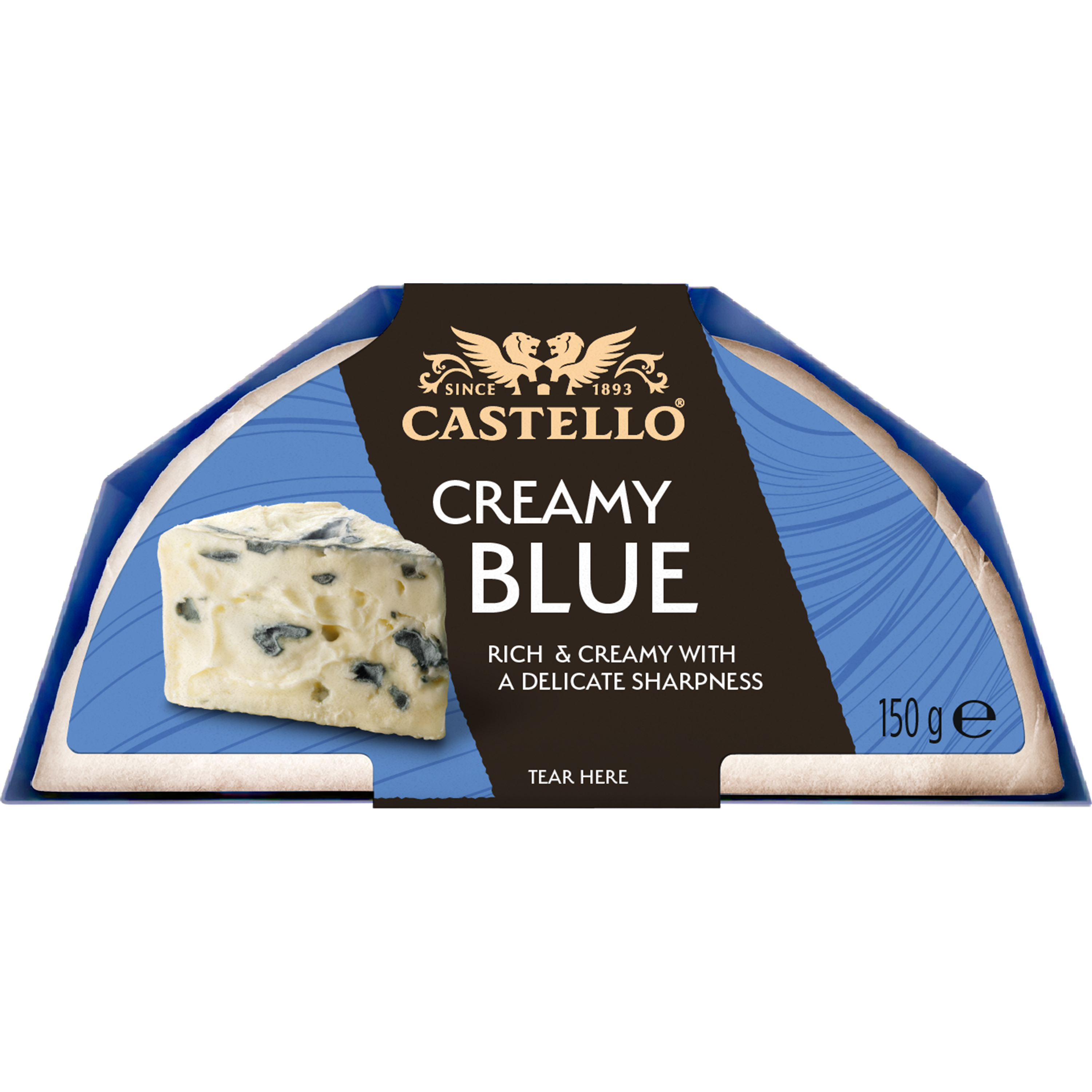 Castello® Blå i små terninger