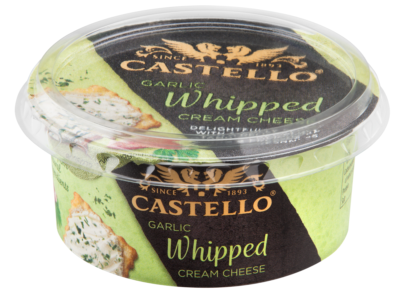 Castello Castello Garlic Whipped Cream Cheese 125g